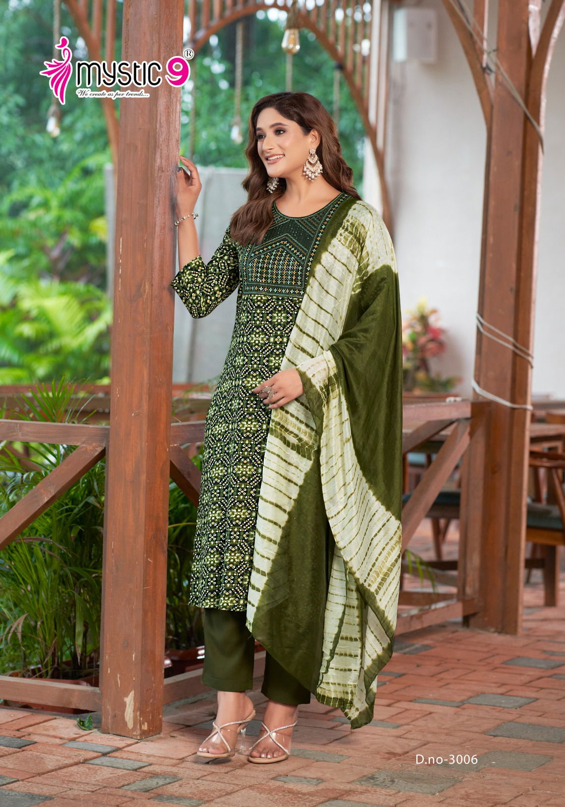 Sabri Vol 3 By Mystic 9 Rayon Printed Kurti With Bottom Dupatta Wholesale Market in Surat
